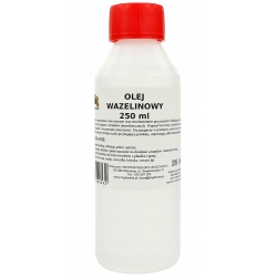 Olej wazelinowy czysty z zakrętką 250ml